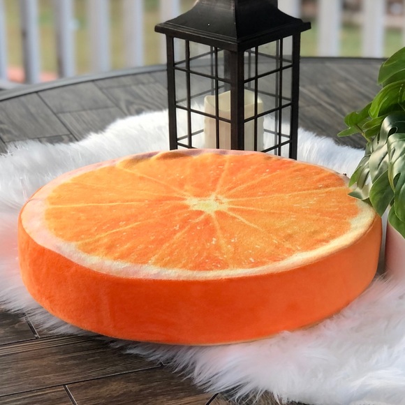 Orange Slice Pillow / Cushion - Picture 12 of 14